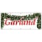 Signmission GARLAND BANNER SIGN x-mas xmas trees decor wreaths holiday Christmas B-120 Garland - alternate 1